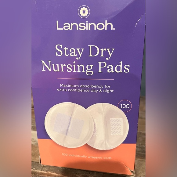 Lansinoh Stay Dry Disposable Nursing Pads & 2 Jars Of Organic Nipple Cream New! - Picture 8 of 12